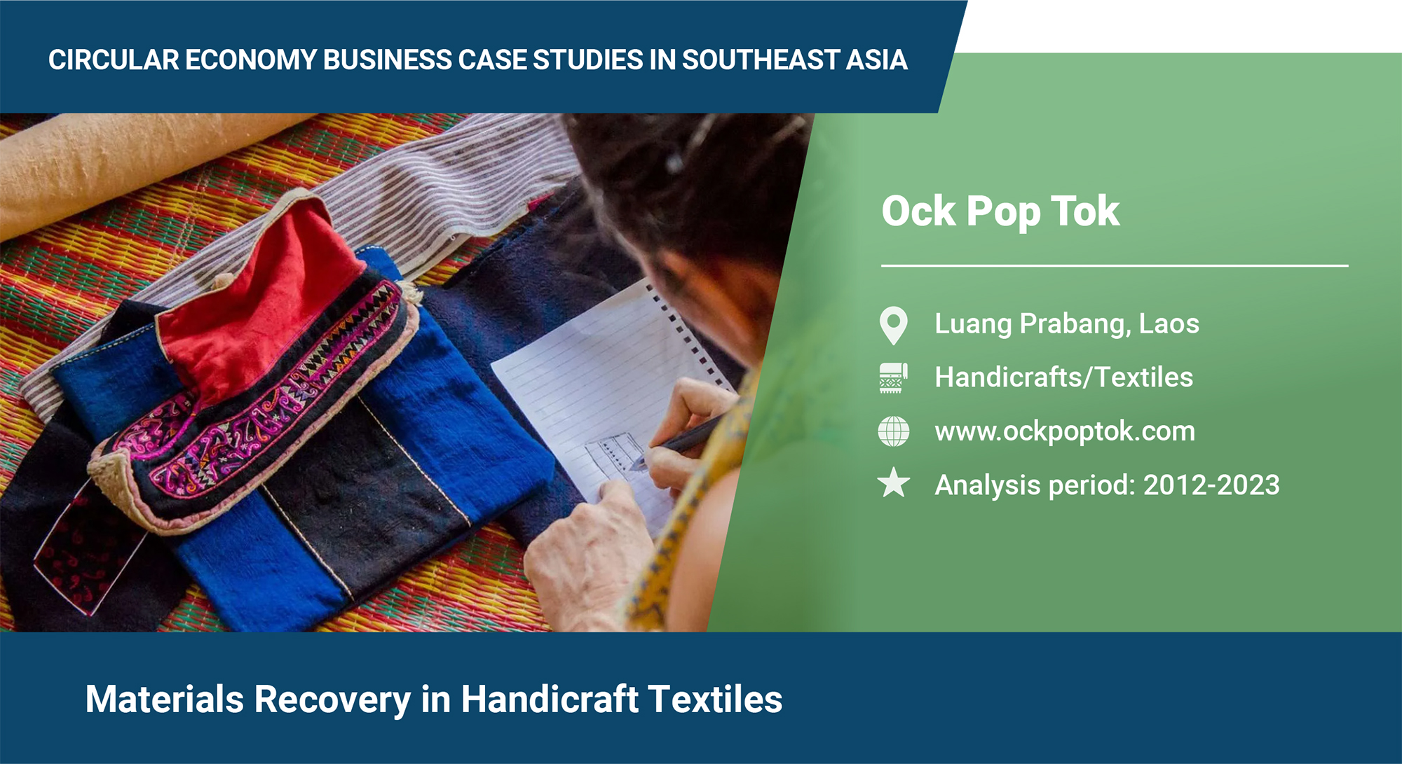 Materials recovery in handicraft textiles