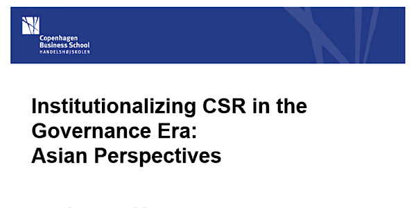 Conference on Corporate Governance & Responsibility