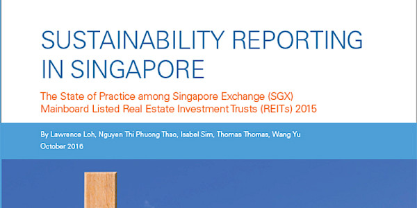 The State of Practice among Singapore Exchange (SGX) Mainboard Listed Real Estate Investment Trusts (REITs) 2015