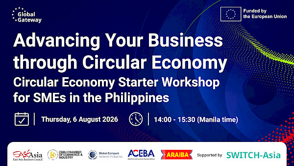 Circular Economy Starter Workshop for SMEs in the Philippines